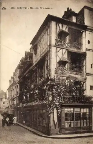 CPA Dieppe Seine Maritime, Maison Normande