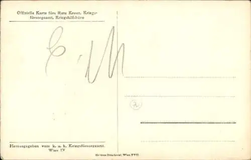 Ak Erzherzog Robert d'Este, Sitzportrait mit einem Teddybären