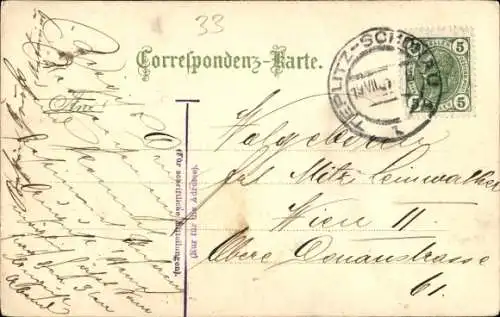 Ak Teplice Šanov Teplitz Schönau Region Aussig, Teilansicht