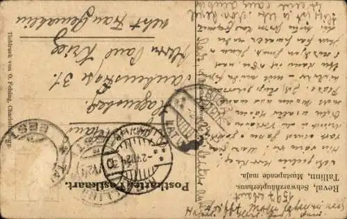 Ak Tallinn Reval Estland, Schwarzhäupterhaus