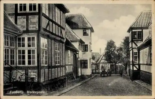 Ak Vejle Faaborg Midtfyn Dänemark, Holkegade