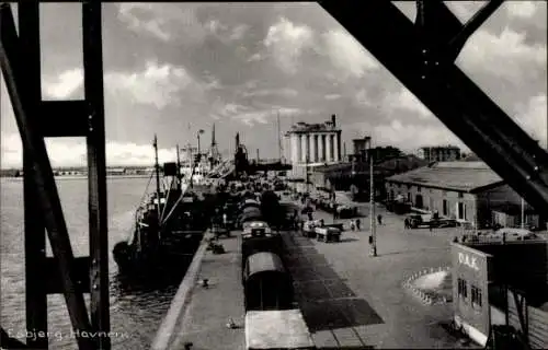 Ak Esbjerg Dänemark, Hafen