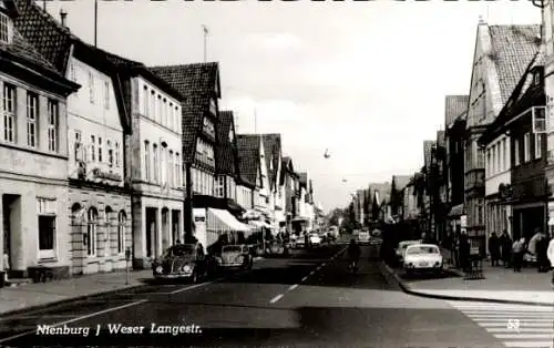 Ak Nienburg an der Weser, Langestraße