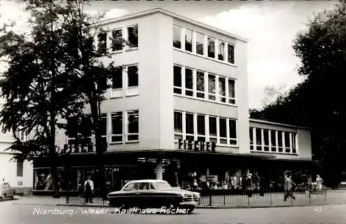 Ak Nienburg an der Weser, Kaufhaus Fischer