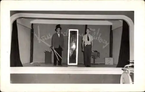 Ak Variete, Künstler auf der Bühne