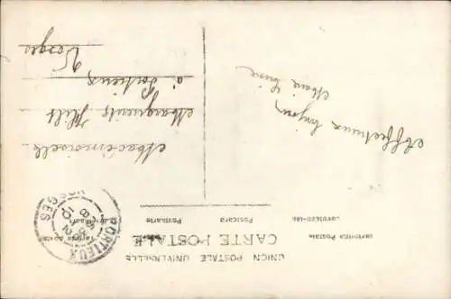 Ak Mädchen mit Fahrrad, Portrait