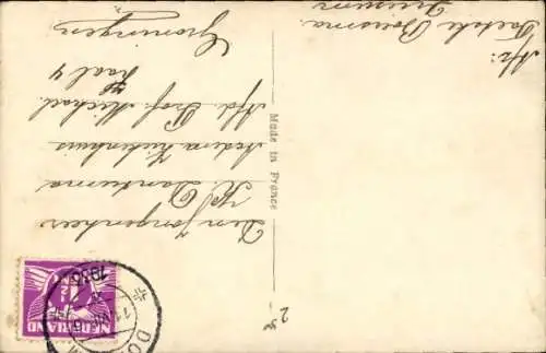 Ak Kinder, Portrait, Puppe, Spielzeug