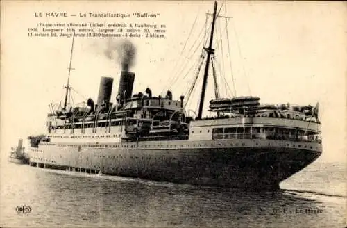 Ak Dampfer Suffren