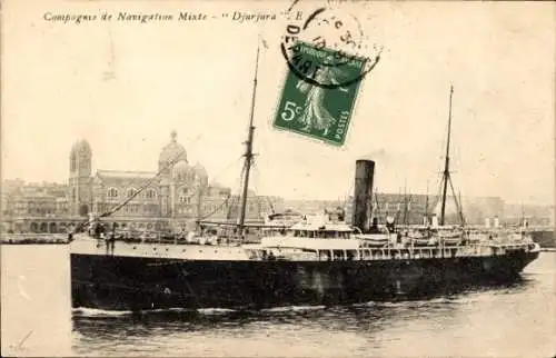 Ak Dampfer Djurjura, Compagnie de Navigation Mixte