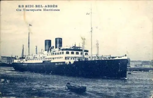 Ak Sidi Bel-Ambès, Cie Transports Maritimes, SGTM