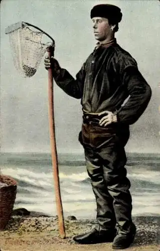 Ak Zandvoort Nordholland Niederlande, Visscher uit Zandvoort