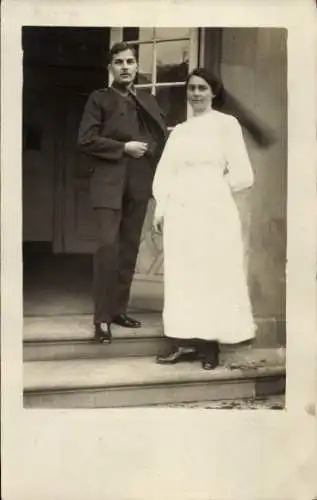 Ak Straßburg Elsass Bas Rhin, Harmann Standfest, Madeleine Bauer
