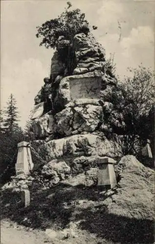 Ak Golling an der Salzach in Salzburg, Lueg Pass, Denkmal