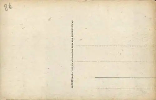 Ak Cabourg Calvados, Le Tennis