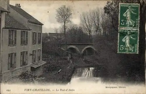 CPA Viry-Châtillon-Essonne, Pont-d'Antin