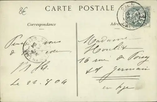 CPA Caen Calvados, Boulevard Saint-Pierre, tramway