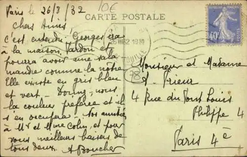 CPA Dourdan-Essonne, Porte de Chartres