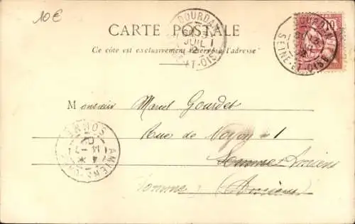CPA Dourdan-Essonne, Porte de Chartres