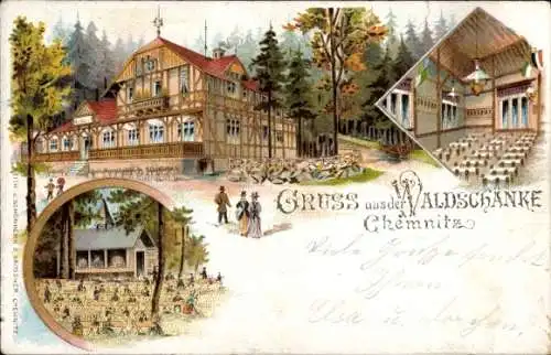 Litho Chemnitz in Sachsen, Waldschänke