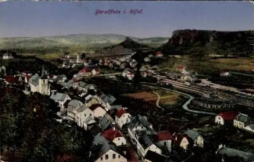 Ak Gerolstein in der Eifel, Panorama