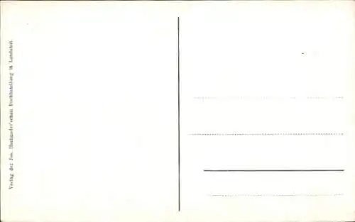 Ak Landshut in Niederbayern, Altstadt, Kirche