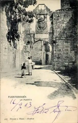 Ak Hondarribia Fuenterrabia Baskenland, La Puerta