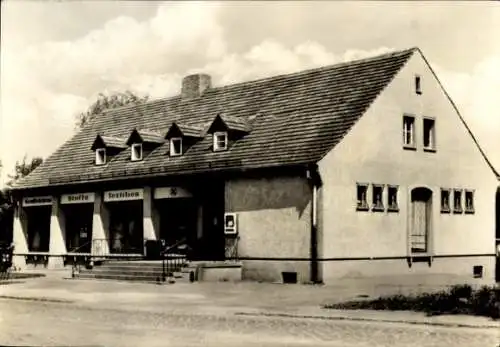 Ak Schleife in der Oberlausitz, Konsum-Landwarenhaus