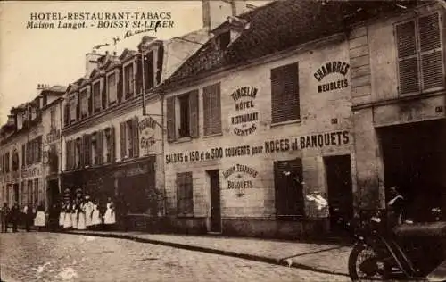 CPA Boissy Saint Léger Val de Marne, Maison Langot, Hotel
