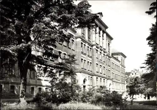 Ak Auerbach im Vogtland, Goethe-Schule