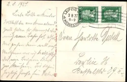 Ak Leipzig in Sachsen, Am Thomasring