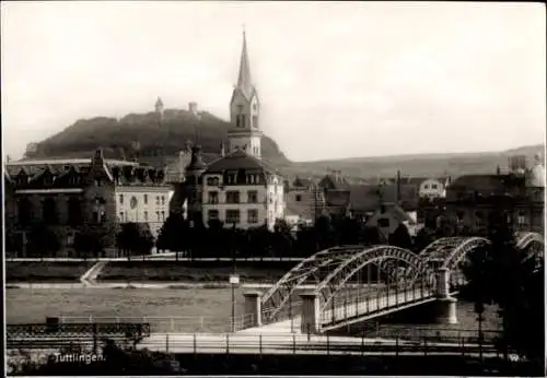 Ak Tuttlingen an der Donau Württemberg, Stadt, Brücke