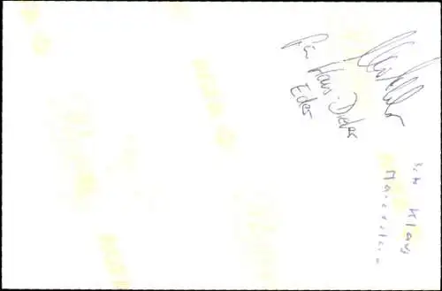 Autogrammkarte Klaus Maierstein, FC Bayern München, Autogramm