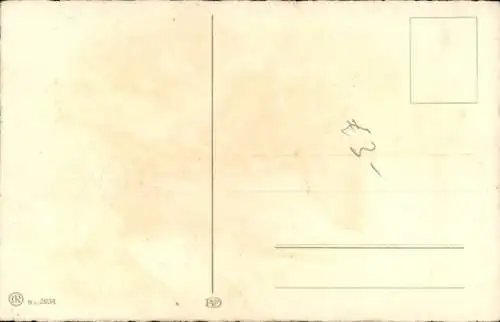 Künstler Ak Jagdhund mit erlegtem Fasan