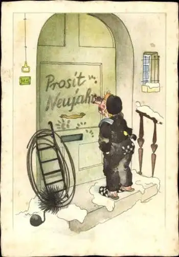 Ak Prosit Neujahr, Schornsteinfeger