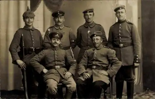 Ak Soldaten des Infanterie Regiments 12
