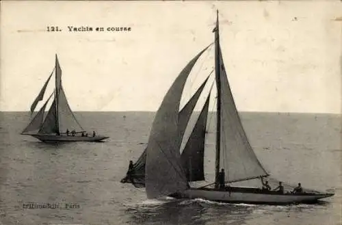 Ak Brignoles Var, Yachts en course