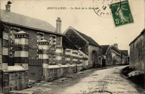 CPA Bonvilliers Morigny Champigny Essonne, Route de la Montagne