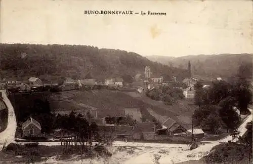 CPA Buno Bonnevaux Essonne, Panorama