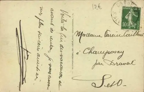 Ak Cabourg Calvados, La Rue de la Mer