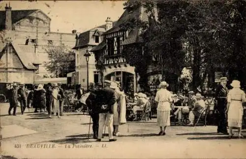 Ak Deauville Calvados, Potiniere