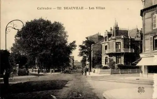 Ak Deauville Calvados, Villas