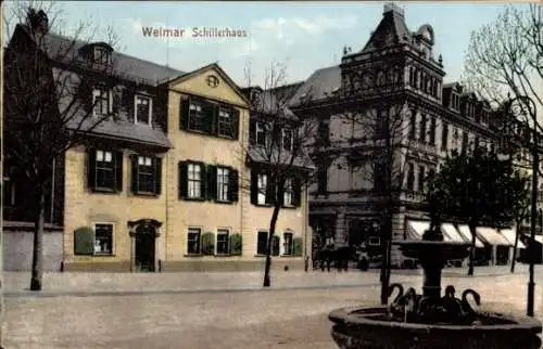Ak Weimar in Thüringen, Schillerhaus