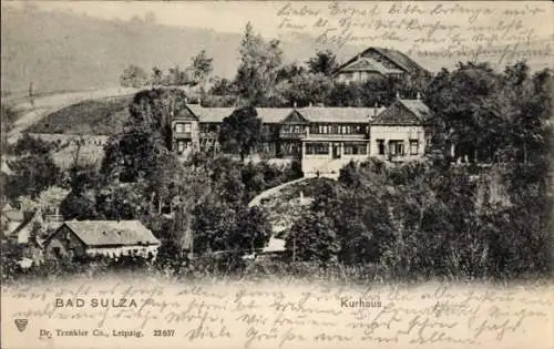 Ak Bad Sulza im Weimarer Land Thüringen, Blick auf das Kurhaus