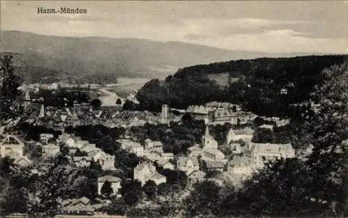 Ak Hann. Münden in Niedersachsen, Gesamtansicht