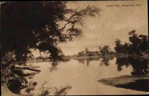 Ak Hyderabad Indien, Jacob Tank, Uferblick