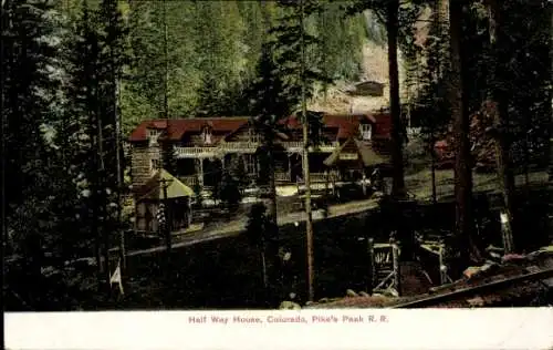 Ak Pikes Peak Colorado USA, Half Way House