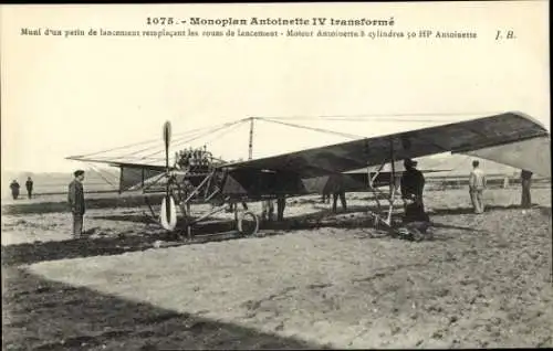 Ak Monoplan Antoinette IV transformé, Flugzeug