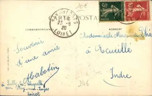 CPA Sully la Chapelle Loiret, La Grande Rue