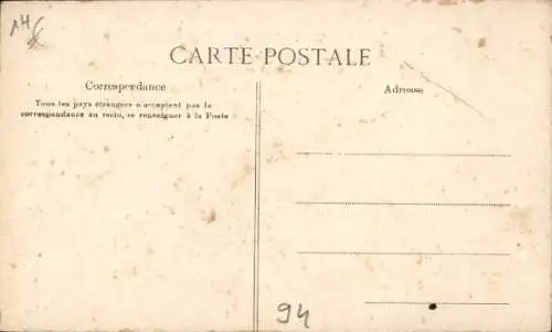 Ak Arcueil Cachan Val de Marne, Rue Emile Raspail