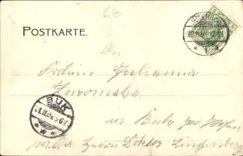 Ak Jüterbog in Brandenburg, Viele Grüsse,   Bilder, dekorative Schrift